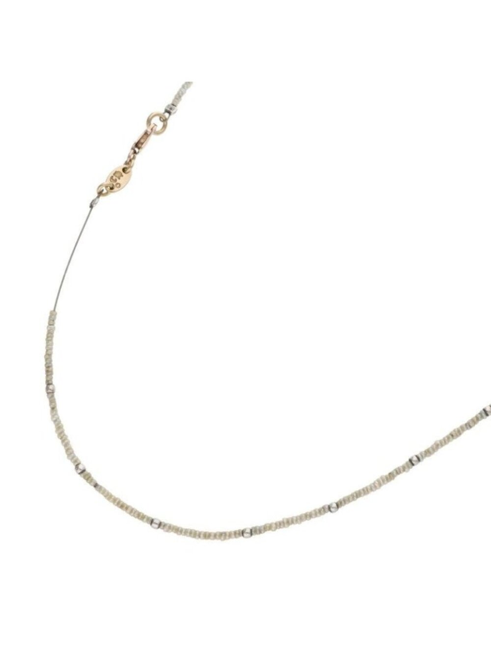 Chrome Hearts NL 22k Hook Kate Hudson Pearl Beads Necklace